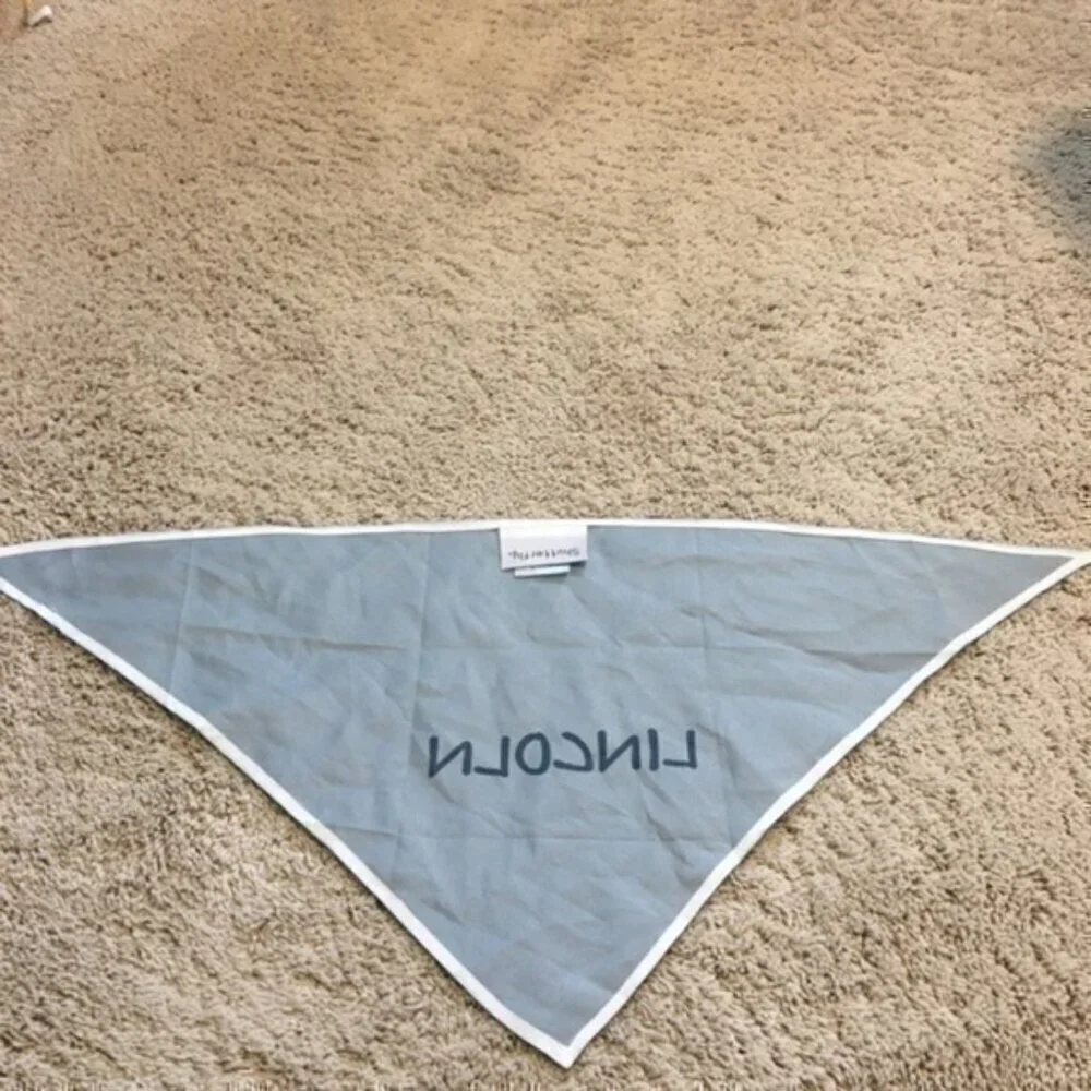 Lincoln pet bandana